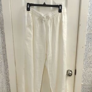 Tommy Bahama Linen White Pants